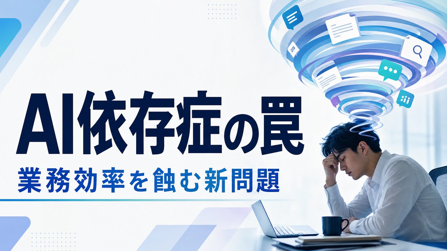 AI依存症の罠 業務効率を蝕む新問題