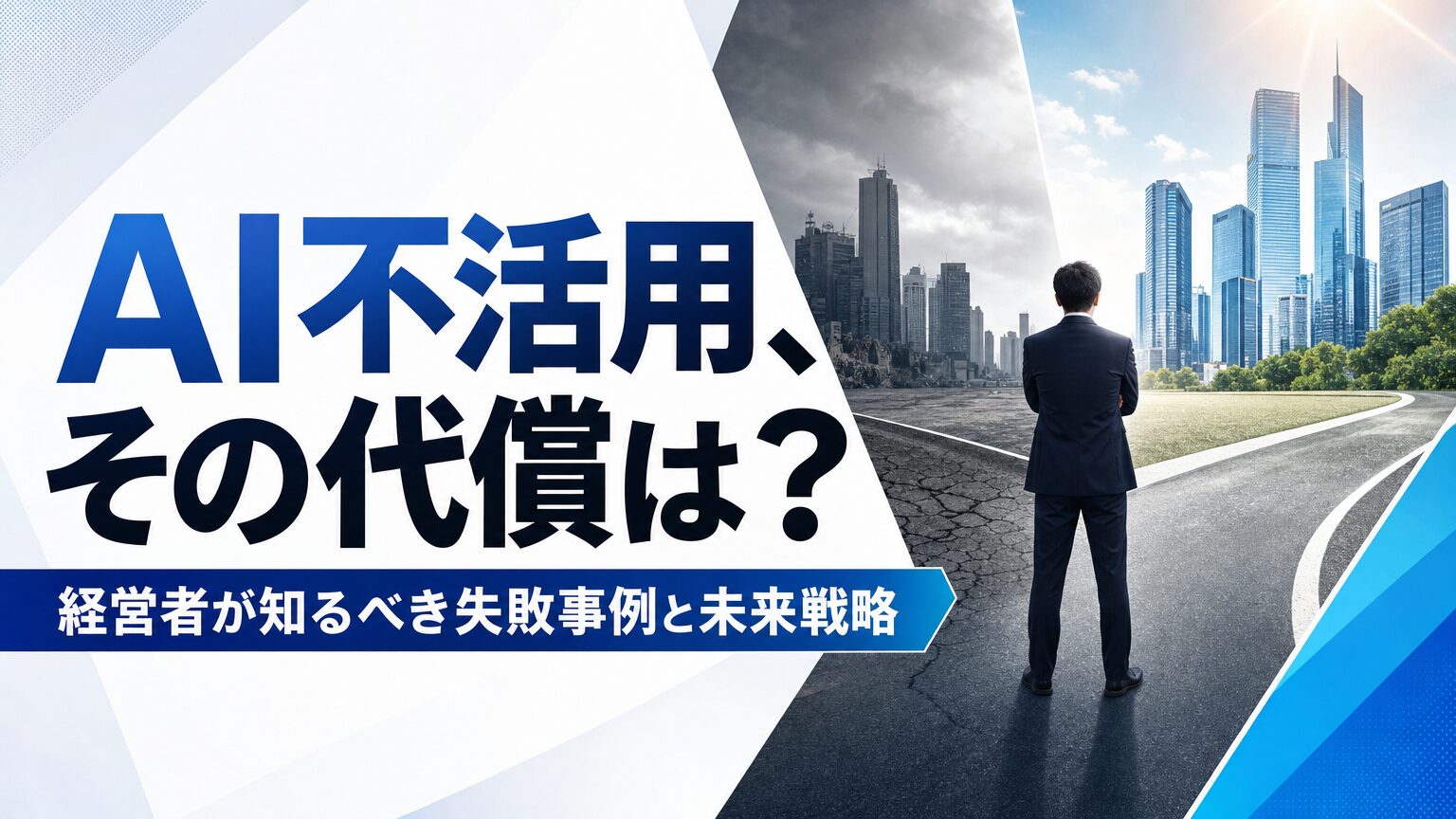 AI不活用、その代償は？