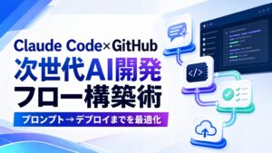 Claude Code×Github 次世代AI開発フロー構築術