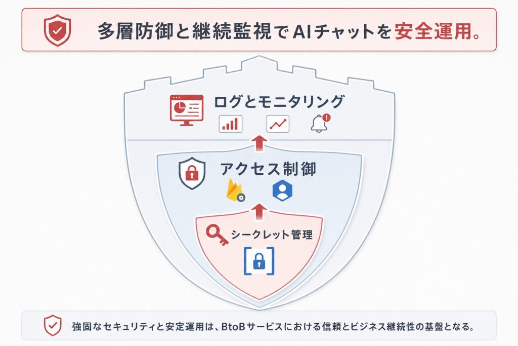 多層防御と安定運用