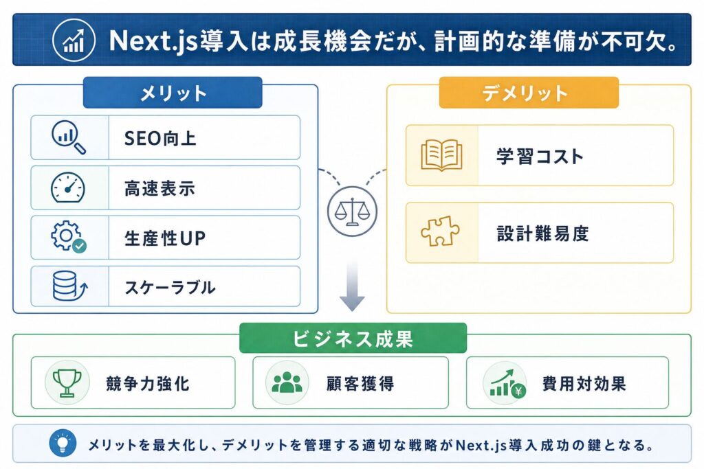 Next.js導入のビジネスインパクト