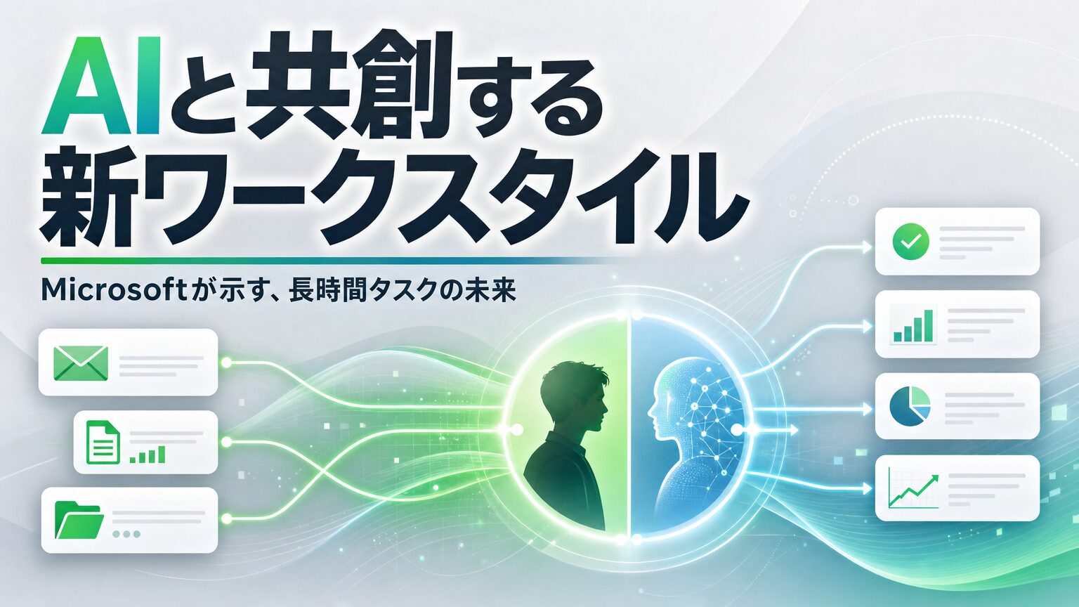 AIと共創する新ワークスタイル Microsoftが示す、長時間タスクの未来
